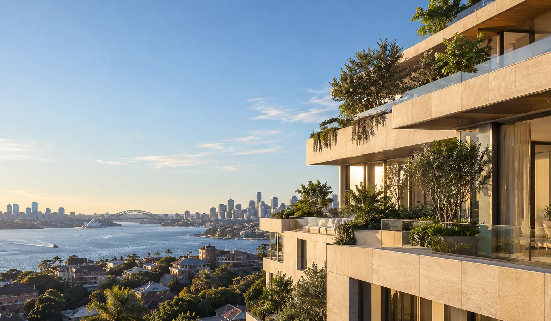 Illustrative real estate and architectural image